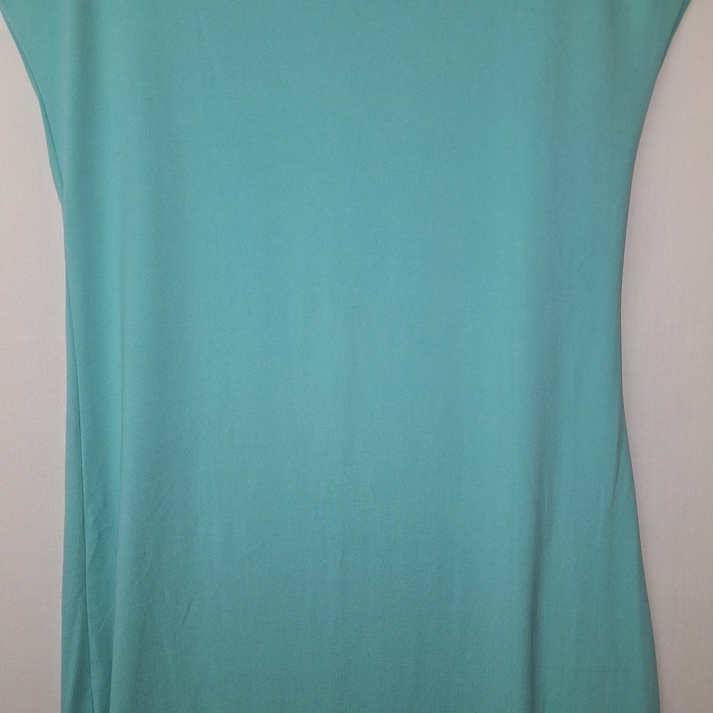 White Mark Cameron Maxi Dress Mint S Teal Racerback Slim Fit Beachwear Coastal View 3